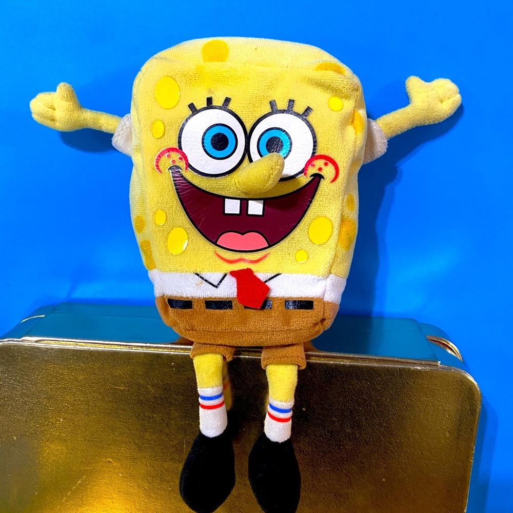 SPONGEBOB SQUAREPANTS VTG 2013 Ty BEANIE BABIES COLLECTIBLE PLUSH 8”